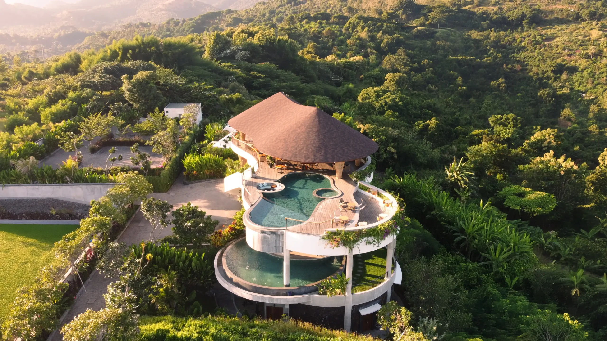 Sumberkima Resort Landscape Nestled in North Bali Forest